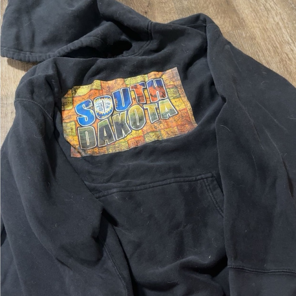 Black South Dakota Hoodie